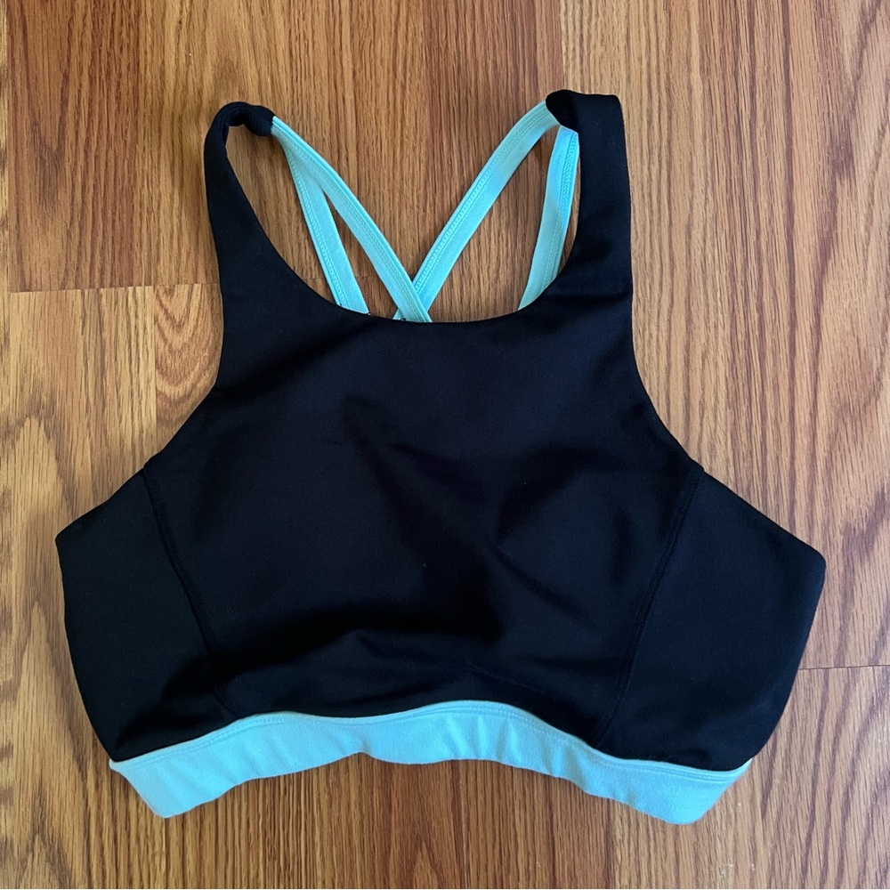 Black and Blue Women's Leggings